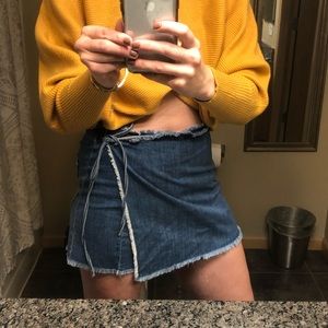 American Eagle Denim Skort